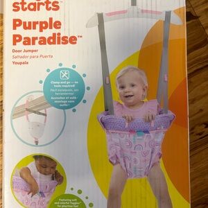 Bright Stars Door Jumper for babies 6-12 months. 26 lbs,  Travel Jumper